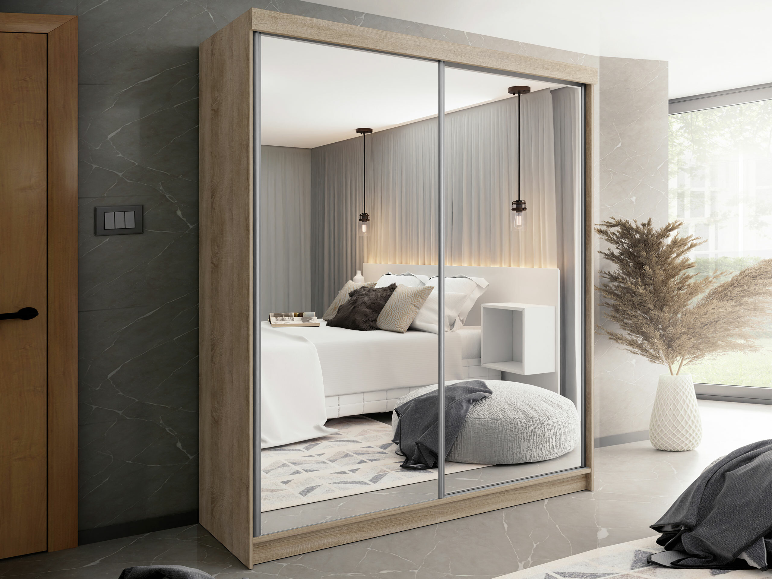 Armoire Dover 106 (Sonoma chêne)