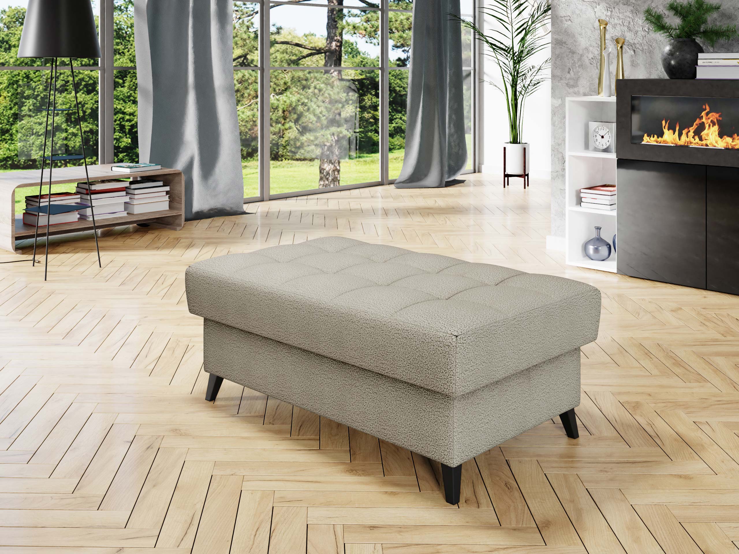 Banc rembourré Comfivo Agnus (Manza 22)
