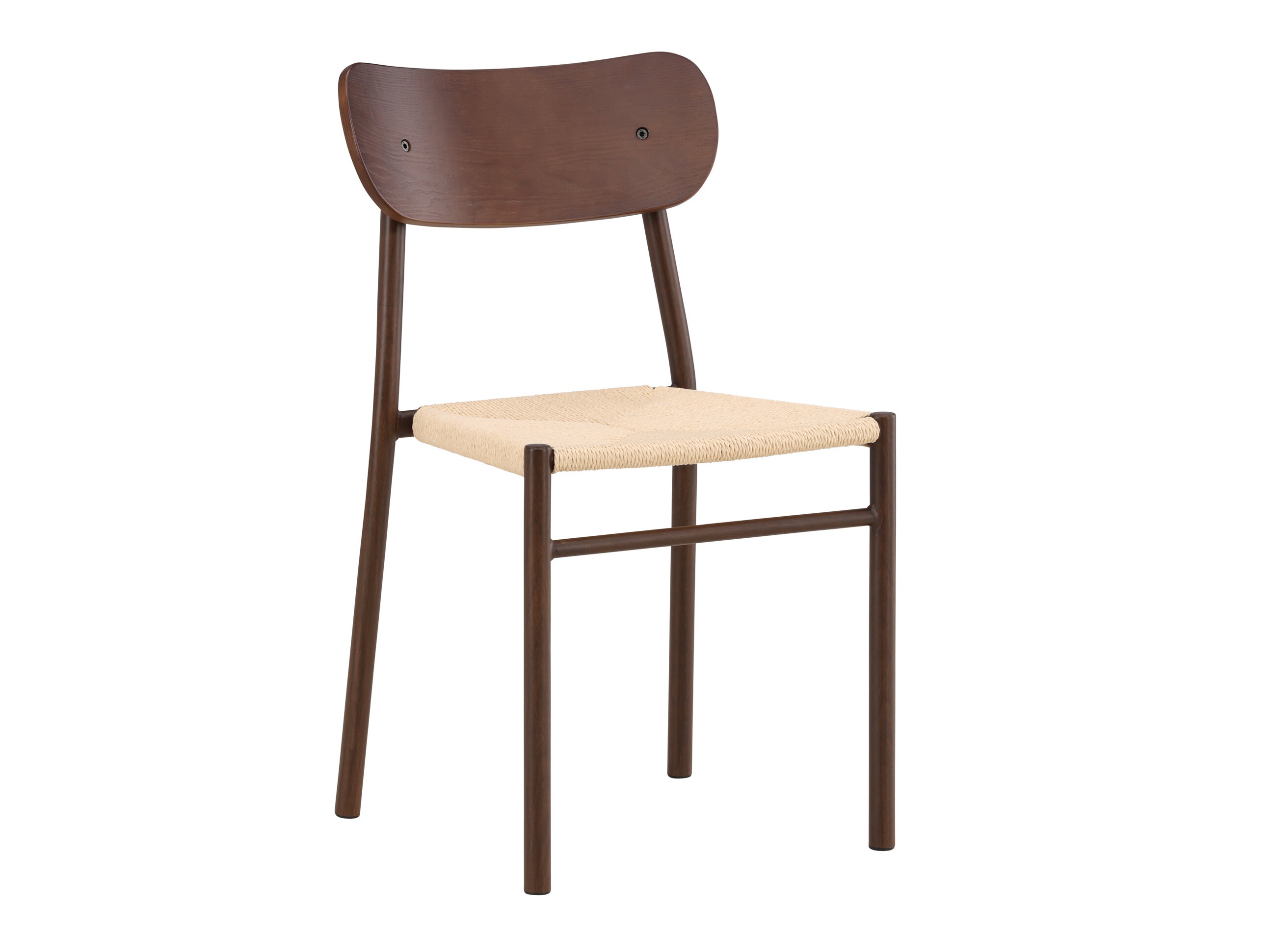 Chaise Dallas 254 (Marron + Brun clair)
