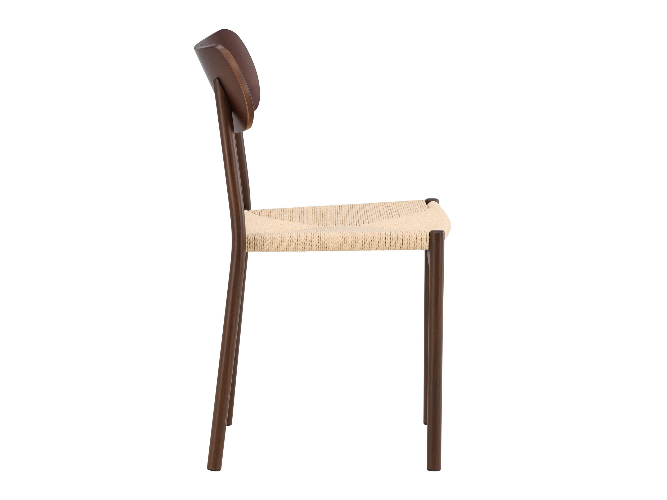 Chaise Dallas 254 (Marron + Brun clair)