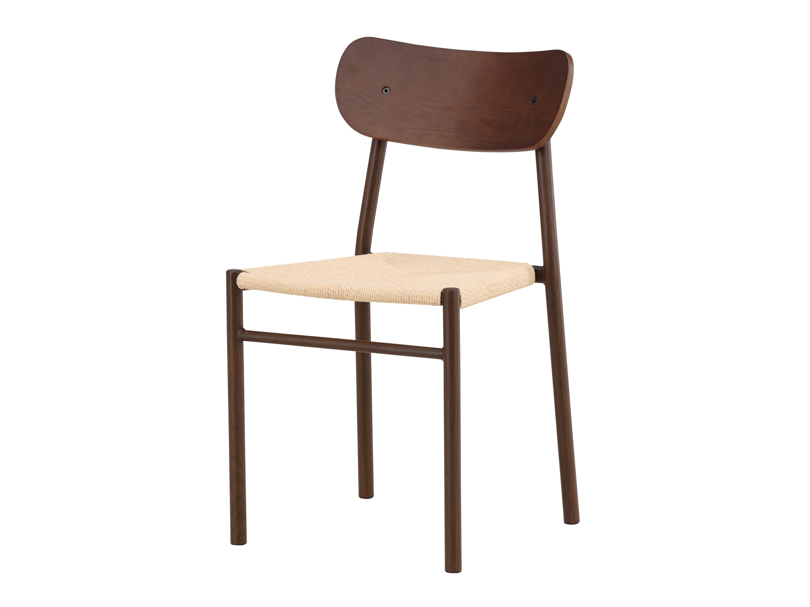 Chaise Dallas 254 (Marron + Brun clair)