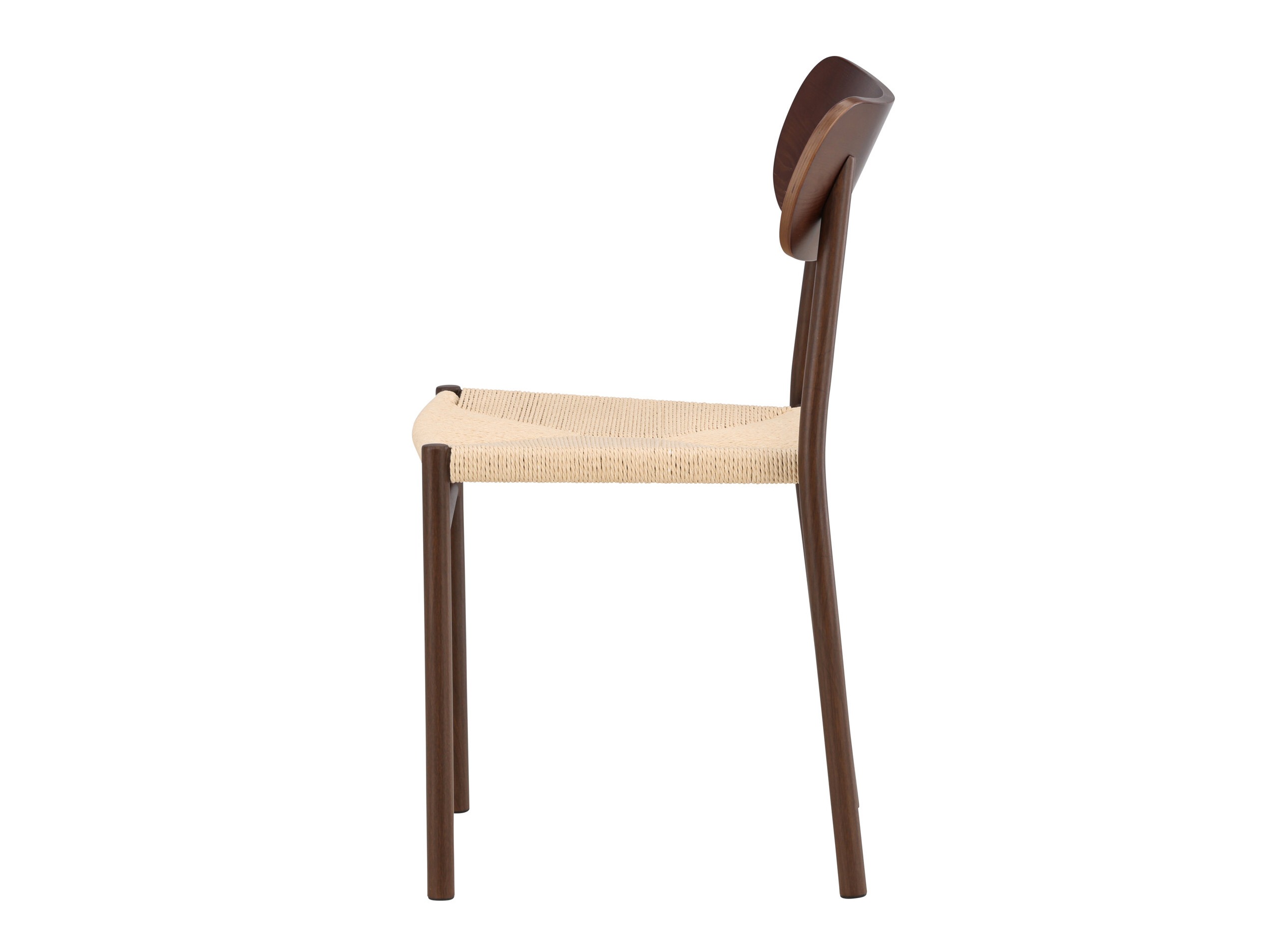 Chaise Dallas 254 (Marron + Brun clair)