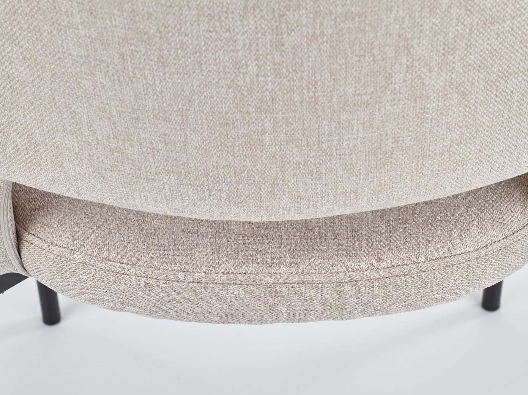 Chaise Houston Virtus (Beige + Noir)