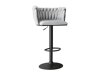Chaise de bar Comfivo 435 (Noir+ Gris)