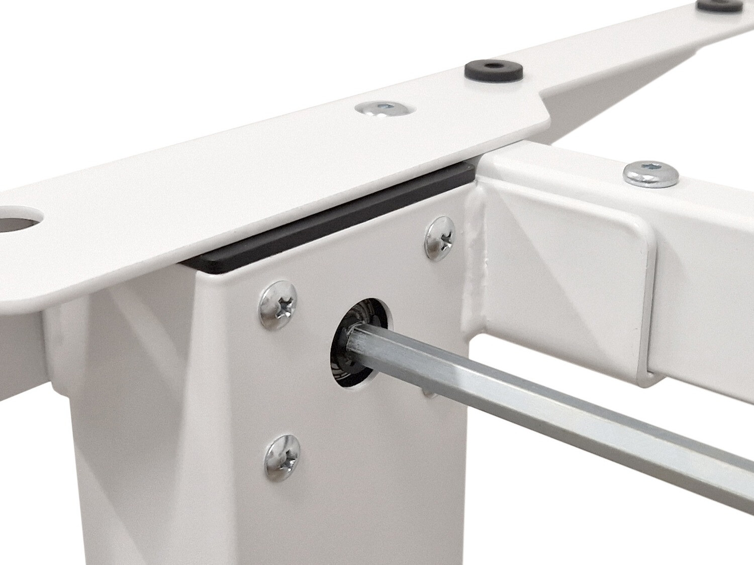 Bureau réglable en hauteur Buffalo 184 (Blanc)