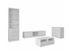 Ensemble de salon Comfivo Larmire 118 (Blanc)