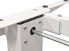 Table de travail réglable en hauteur Buffalo 184 (Blanc)