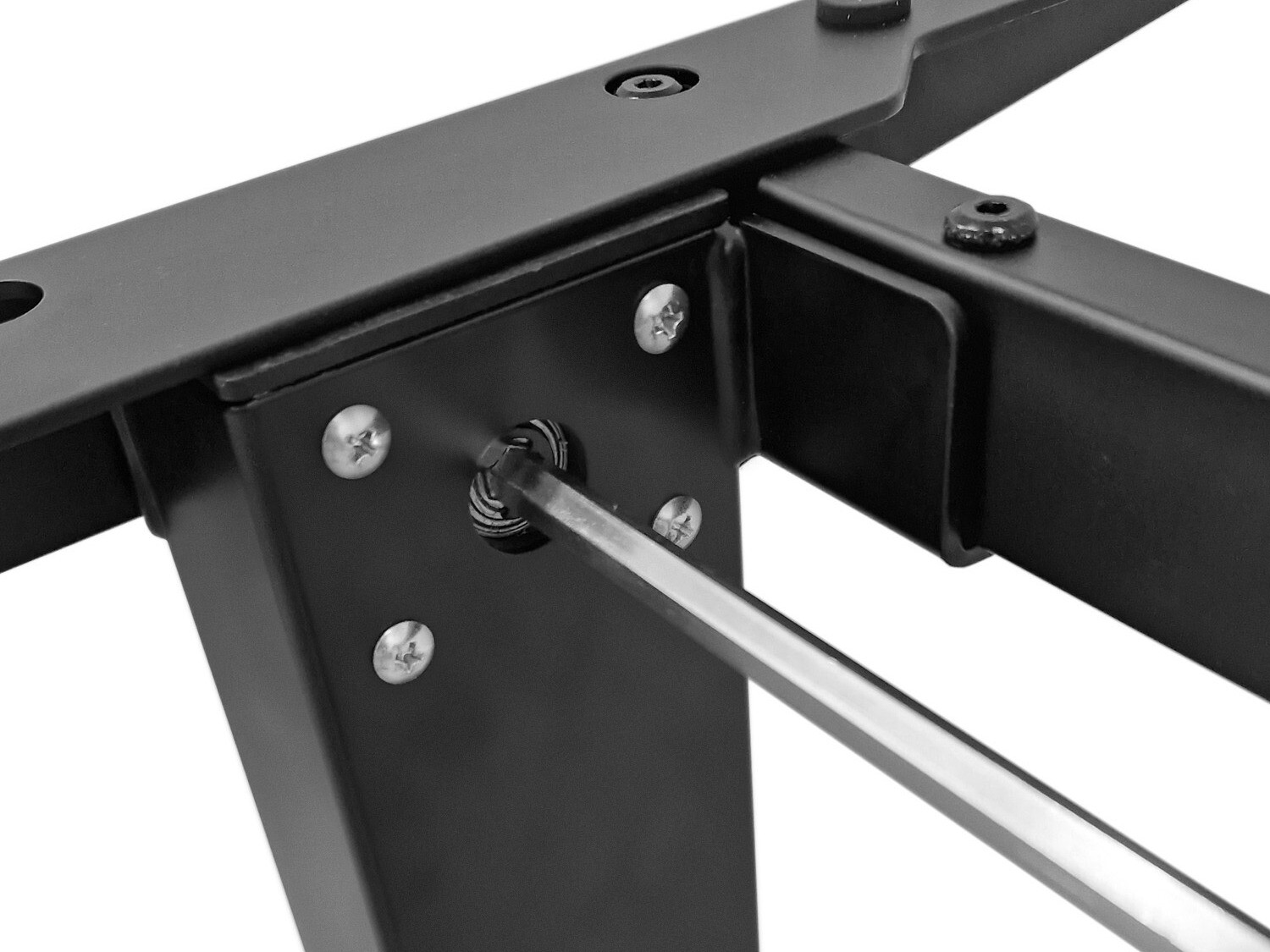 Table de travail réglable en hauteur Buffalo 184 (Noir)