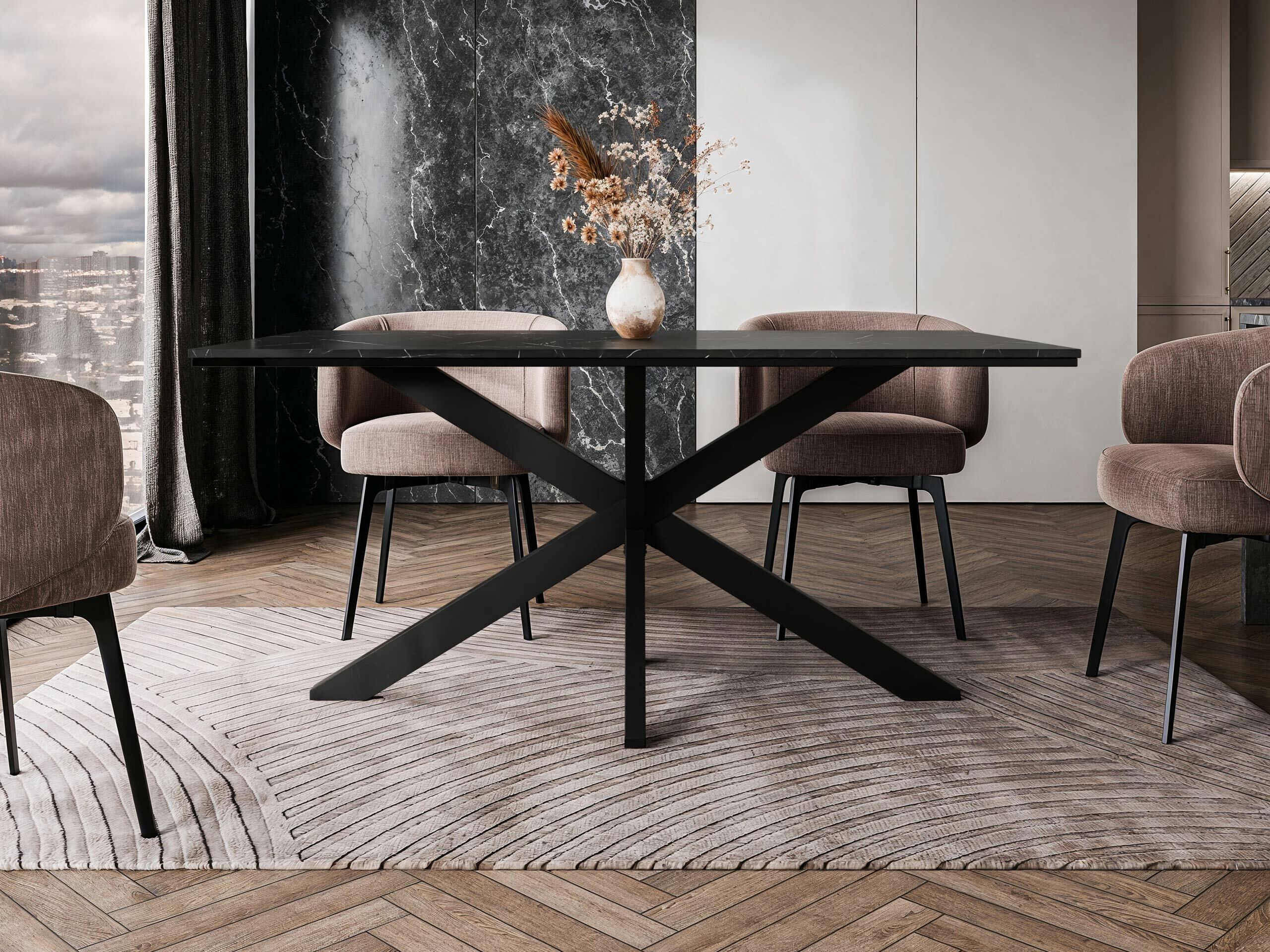 Table Goodyear 136 (Marbre noir)