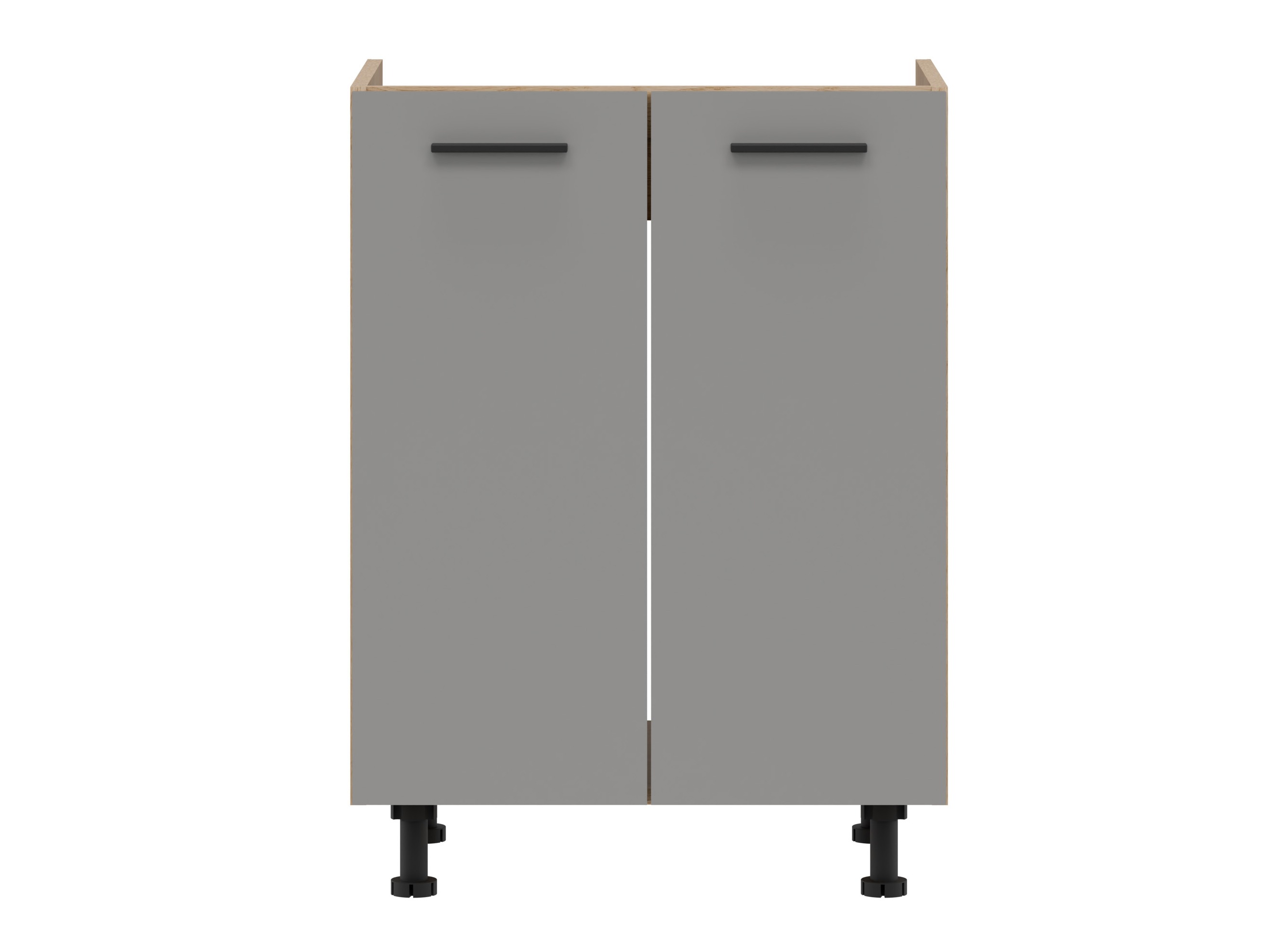 Armoire modulaire pour évier avec portes Ati Grey 106