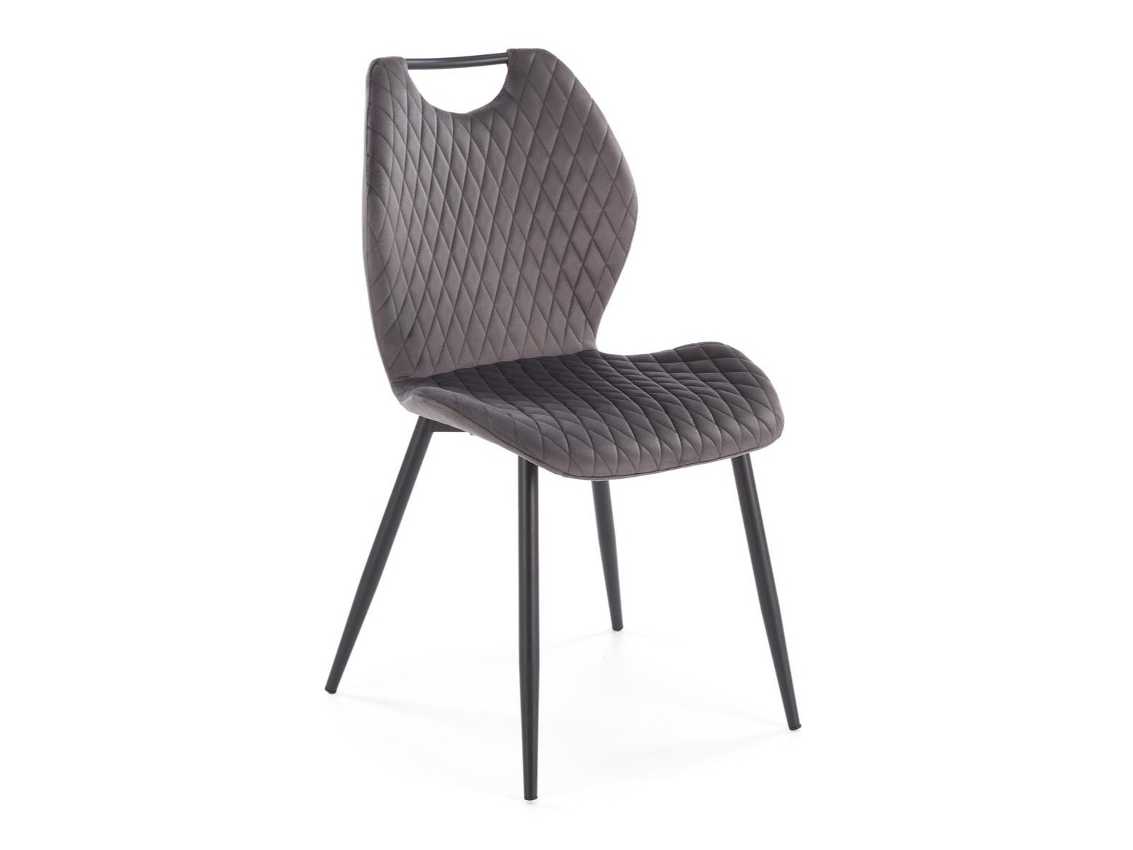 Chaise Houston 2069 (Gris + Noir)