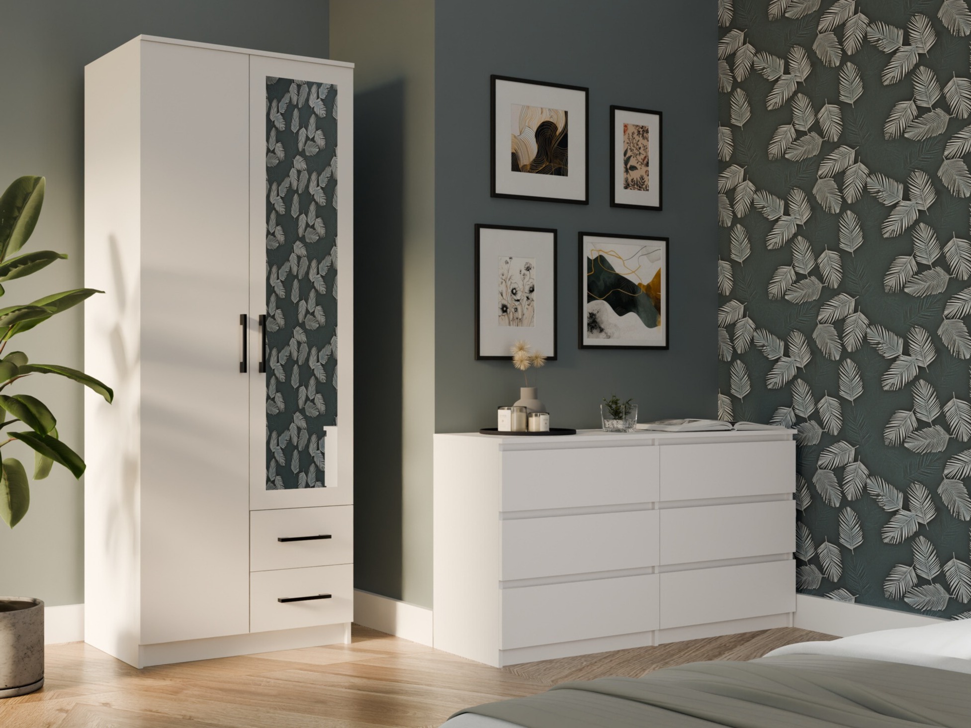 Armoire Mandeville 247 (Blanc)