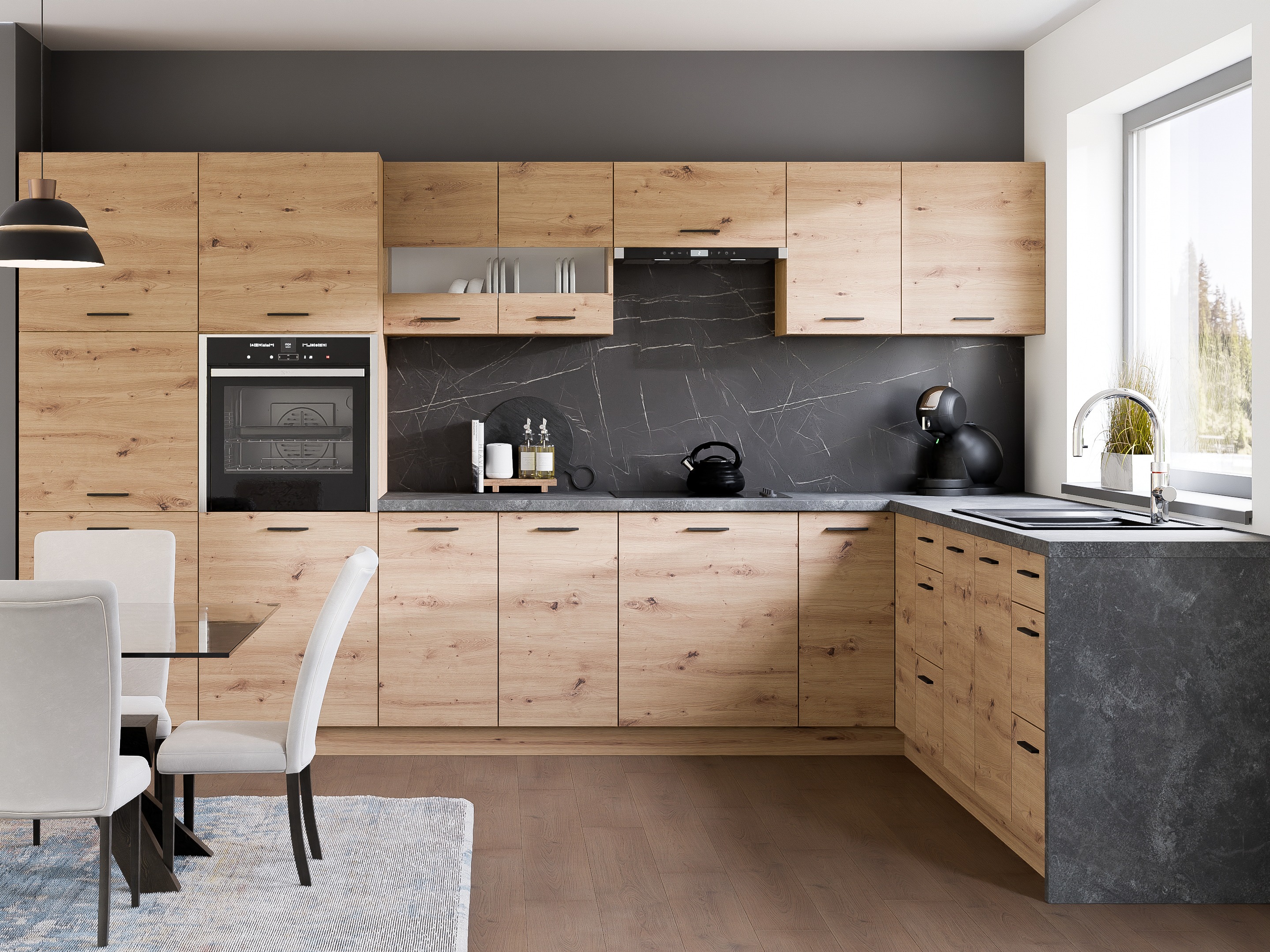 Armoire modulaire pour évier avec portes Ati Artisan 106