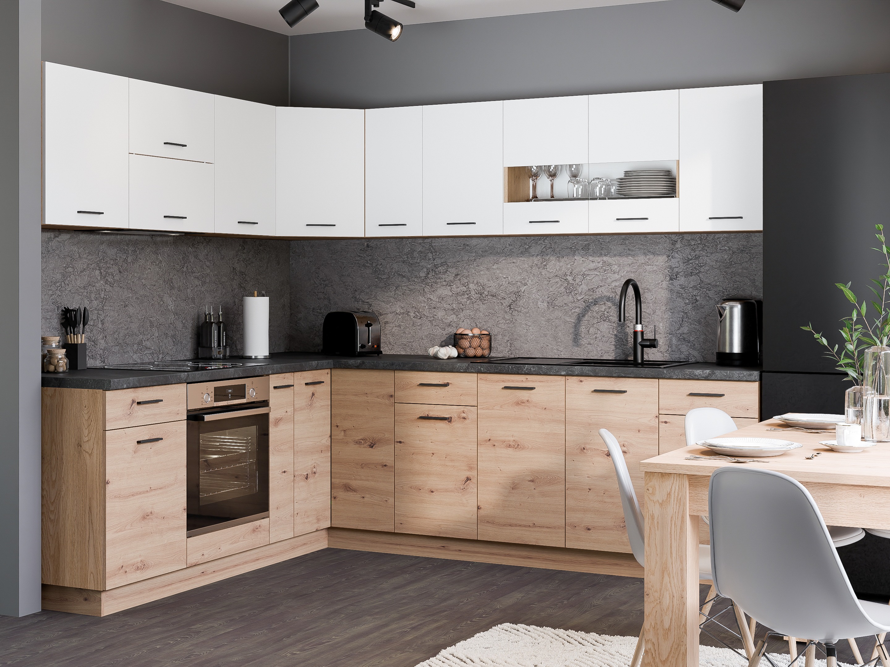 Armoire modulaire pour évier avec portes Ati Artisan 110