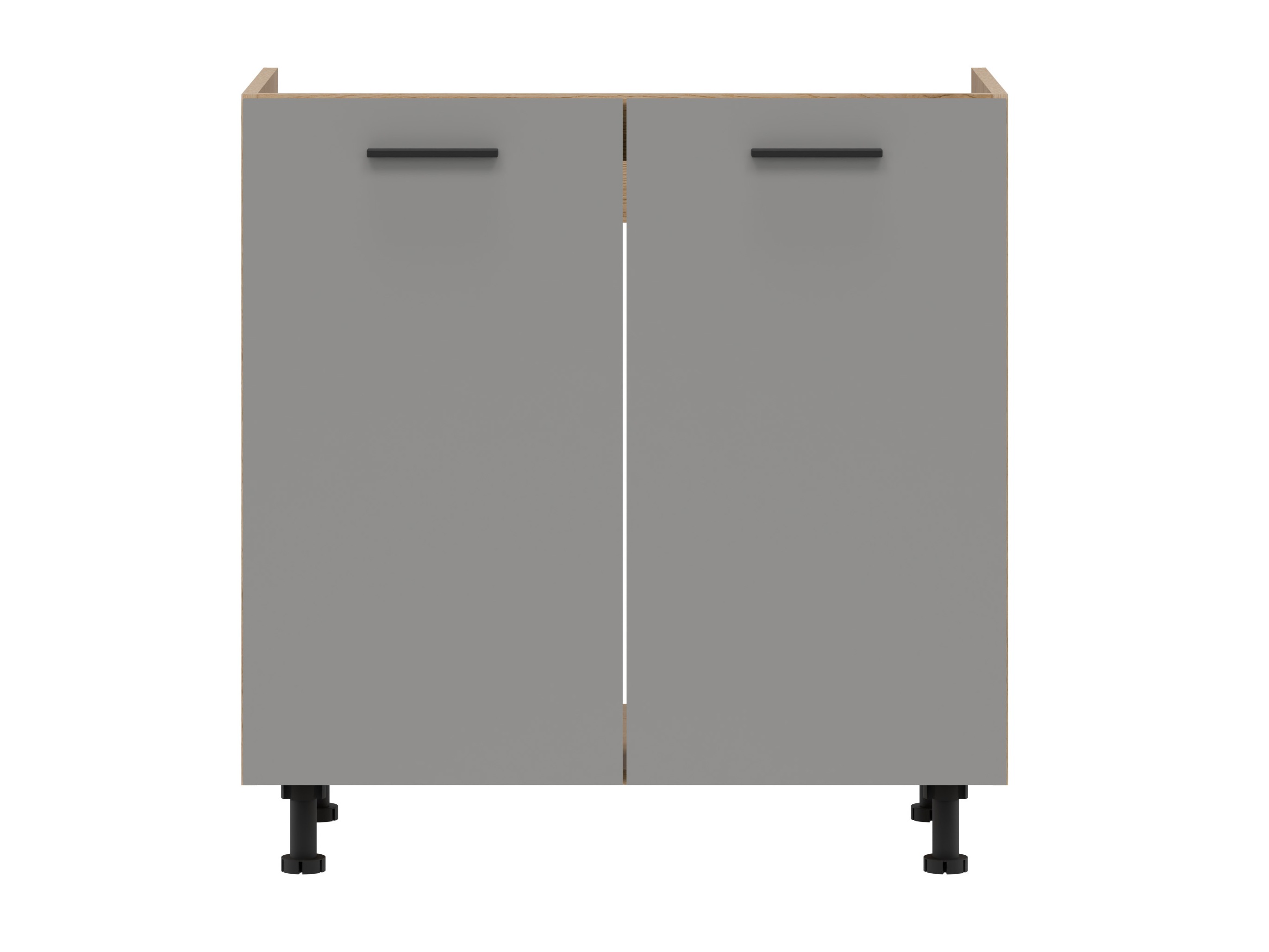Armoire modulaire pour évier avec portes Ati Grey 110