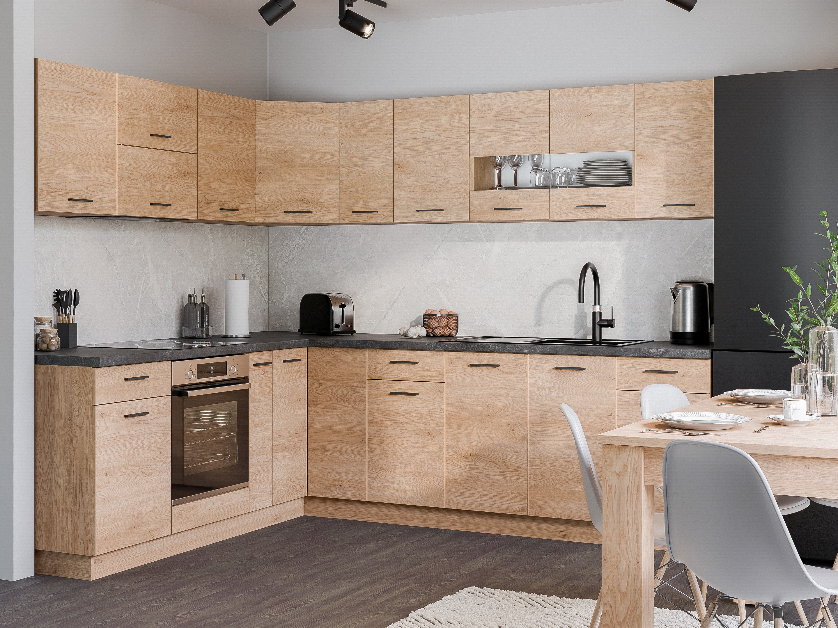 Armoire modulaire pour évier avec portes Ati Torro 118