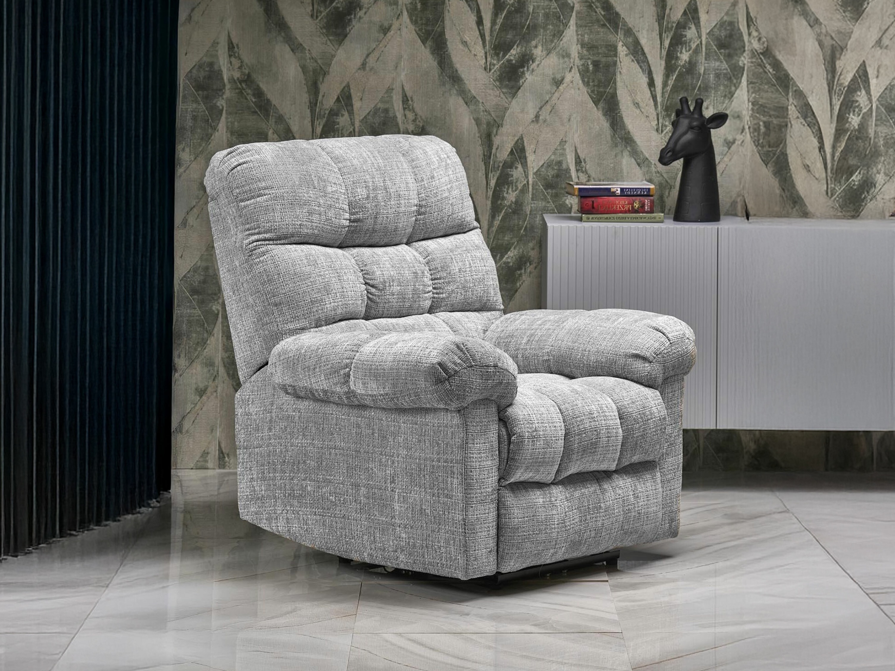 Fauteuil relax Houston 2080 (Gris)