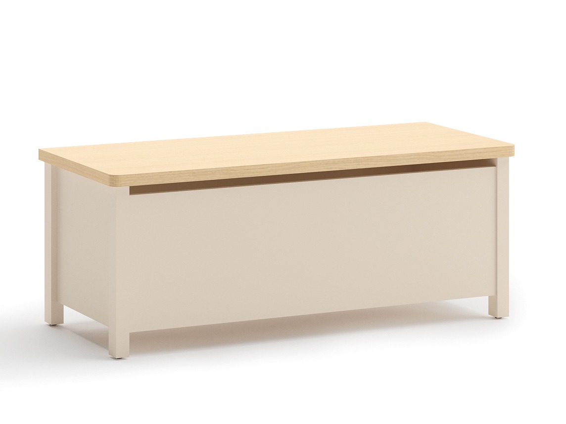 Boîte de rangement Romelbo 143 (Beige + Chêne)