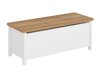 Boîte de rangement Romelbo 143 (Blanc + Chêne)