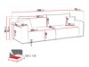 Canapé convertible Comfivo 424 (Coral 45)