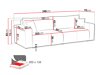 Canapé convertible Comfivo 424 (Coral 50)