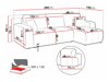 Canapé d'angle Comfivo 361 (Coral 50)