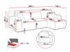 Canapé d'angle Comfivo 361 (Coral 75)