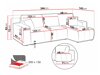Canapé d'angle Comfivo 361 (Coral 80)