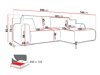 Canapé d'angle Shelton 109 (Poso 110)