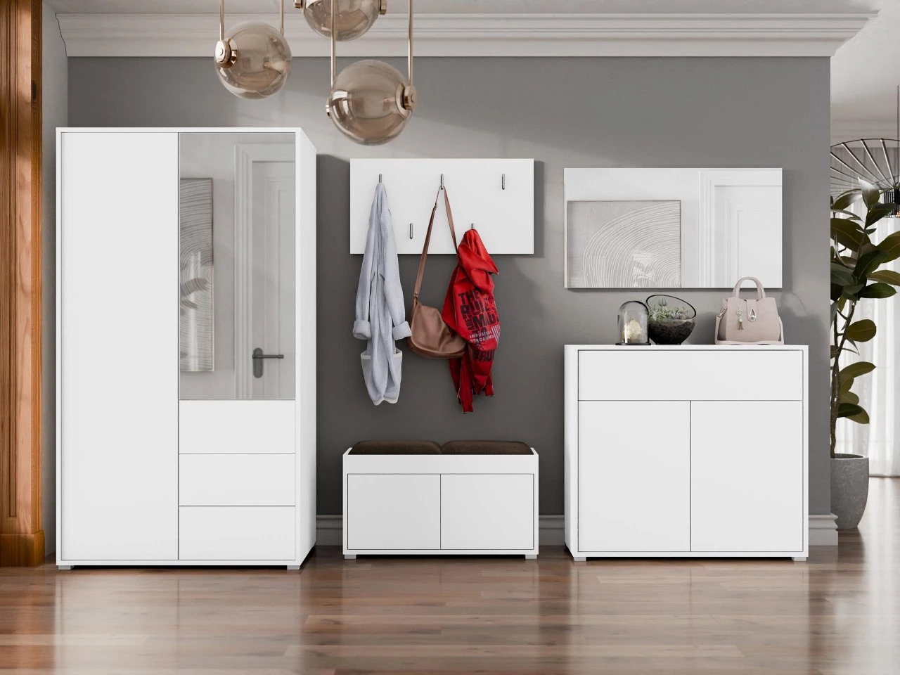 Armoire Comfivo Tutela (Blanc)