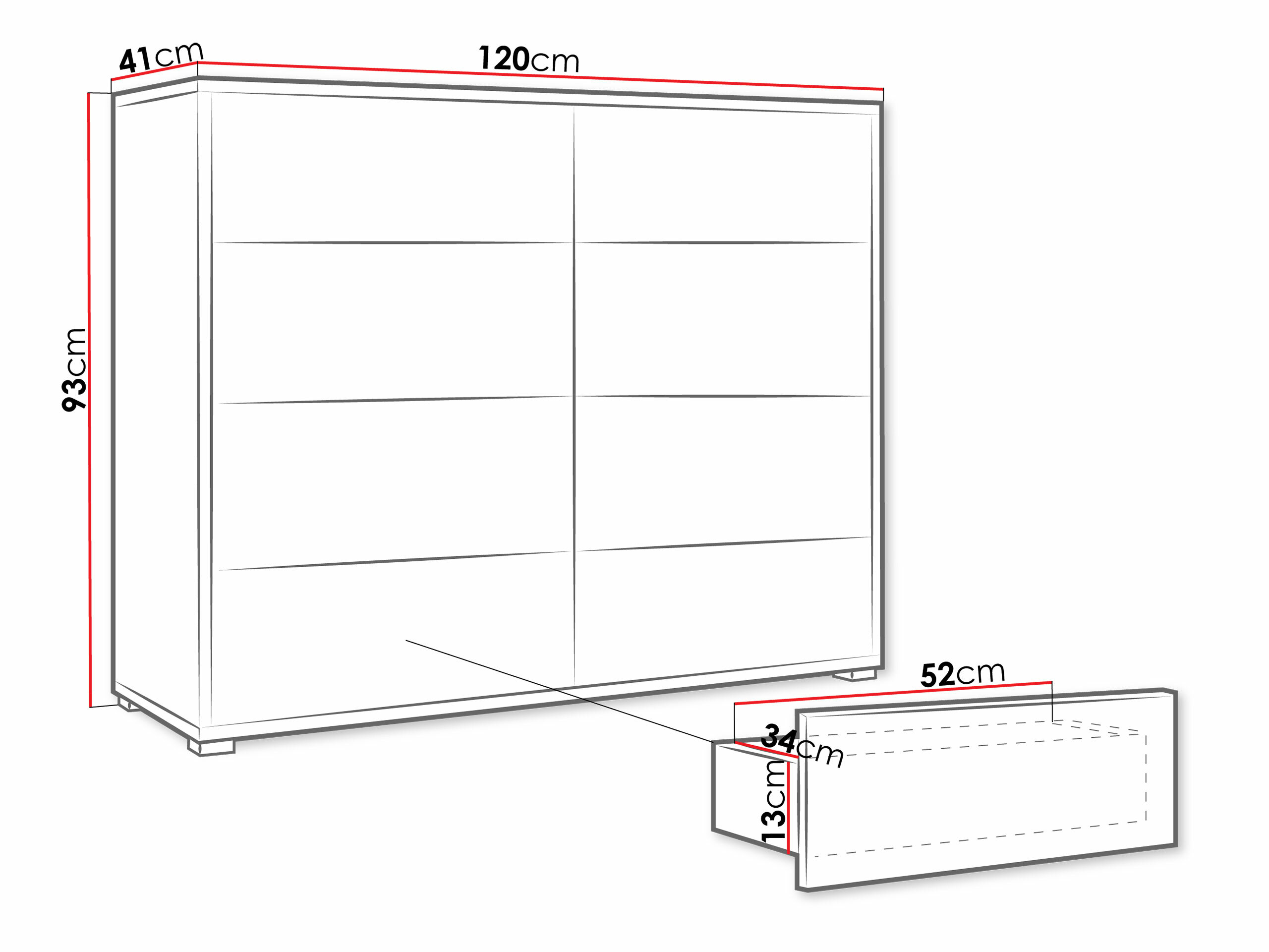 Commode Comfivo Tutela III (Cachemire)