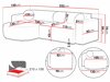 Canapé d'angle Comfivo 413 (Velo 623)