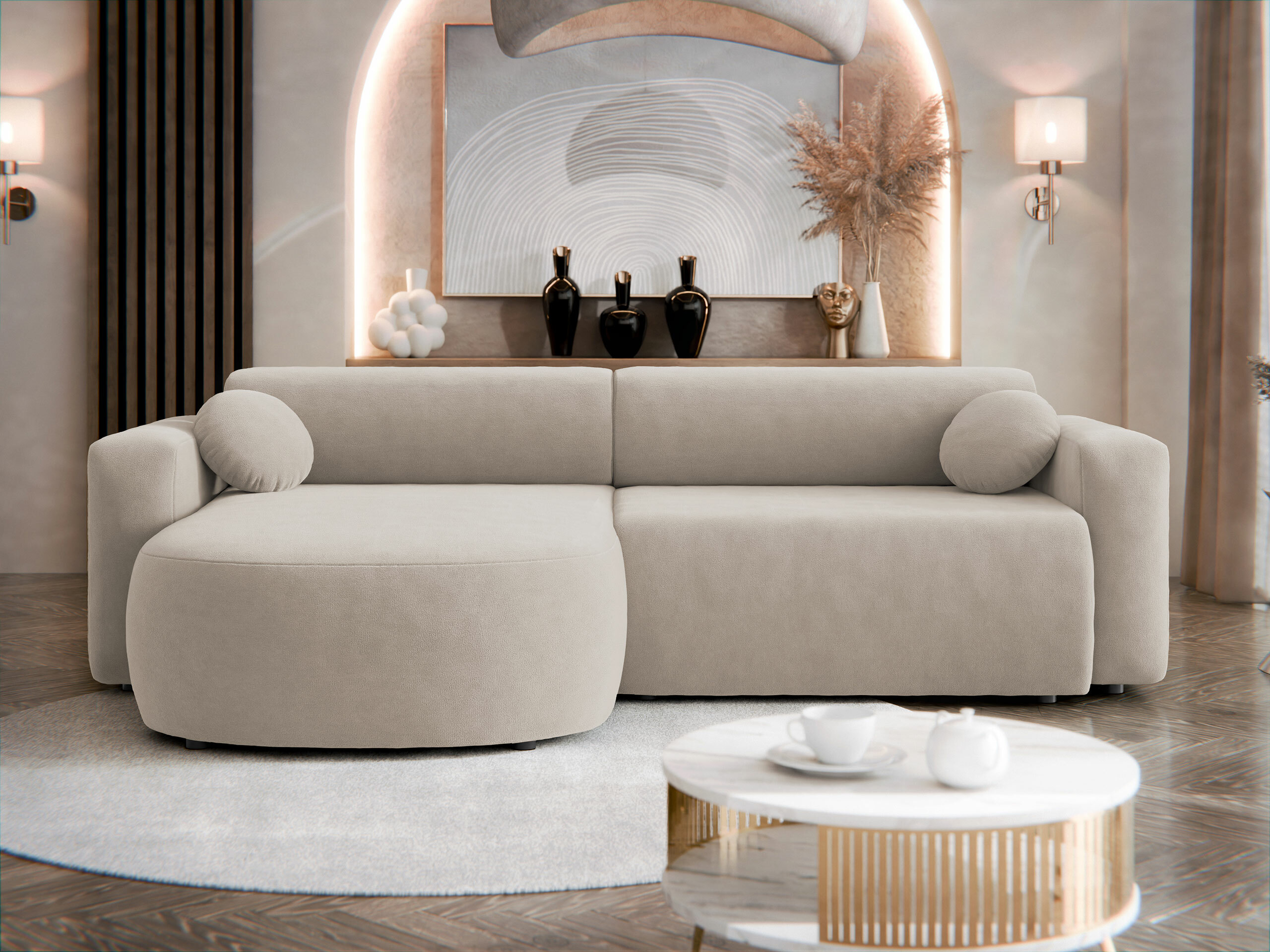 Canapé d'angle Comfivo Pullus (Velo 623)