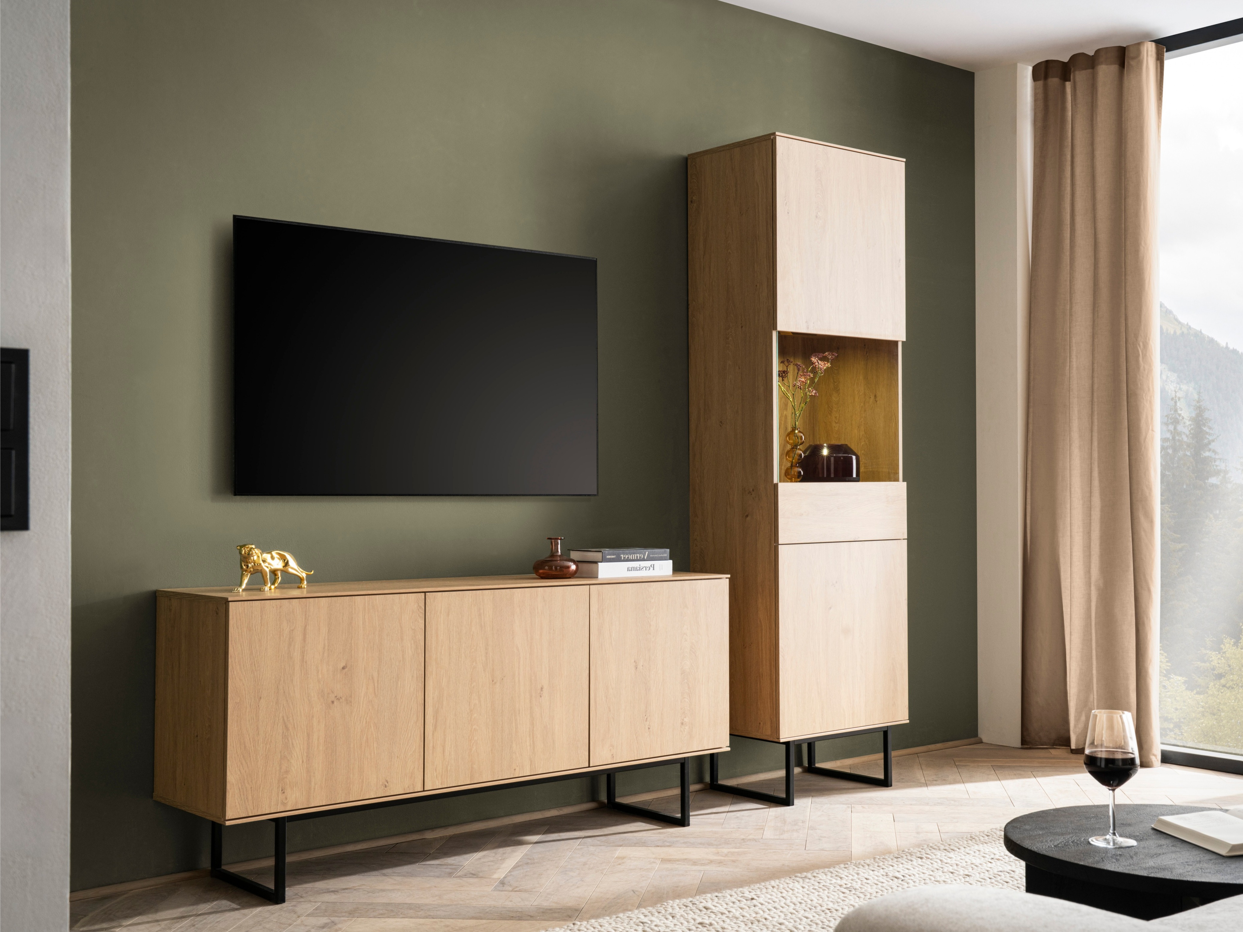 Ensemble de salon Bentesa 125 (Chêne)