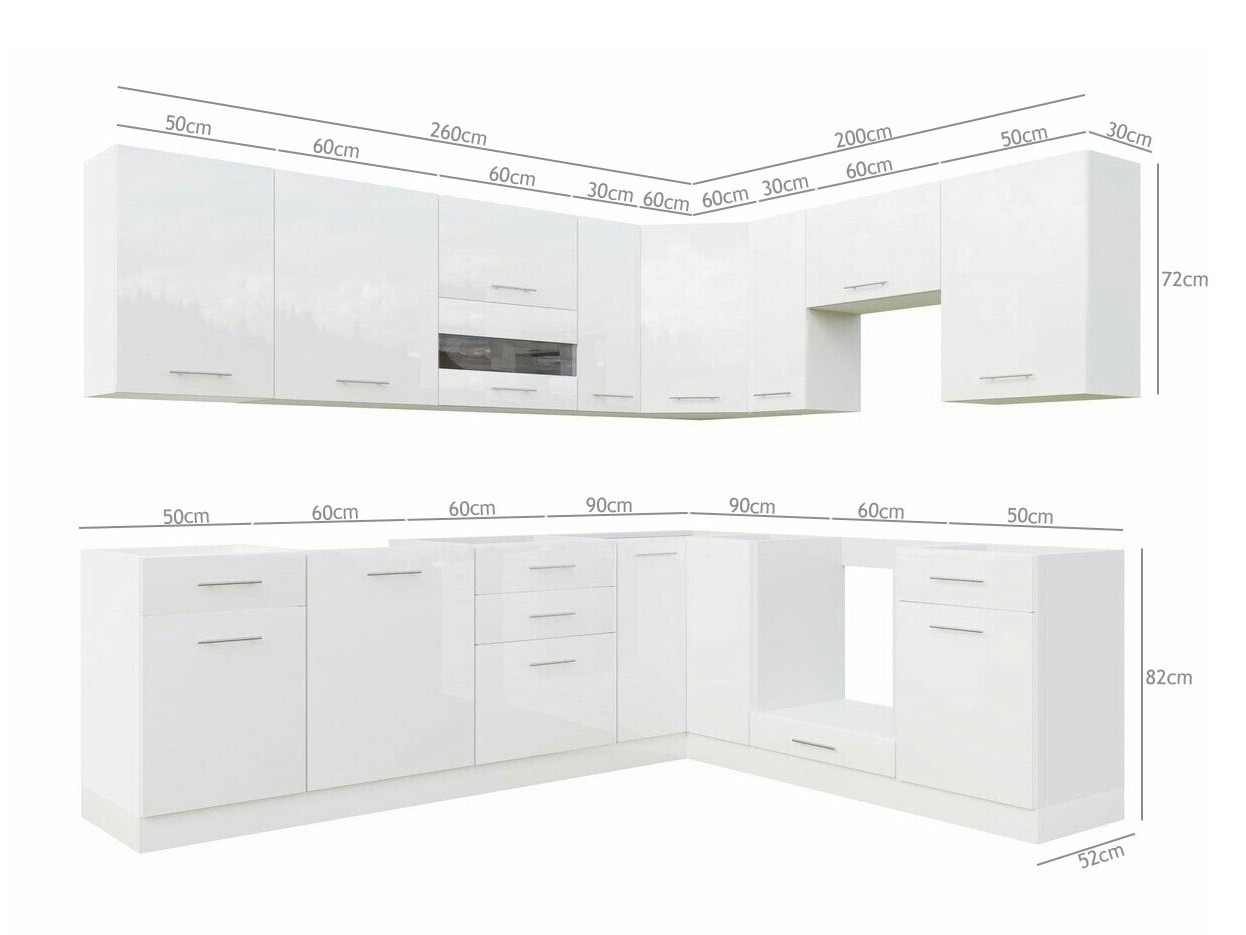 Cuisine complète modulaire Tiffa White 149