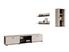 Ensemble de salon Tornola 113 (Cachemire + Noir)