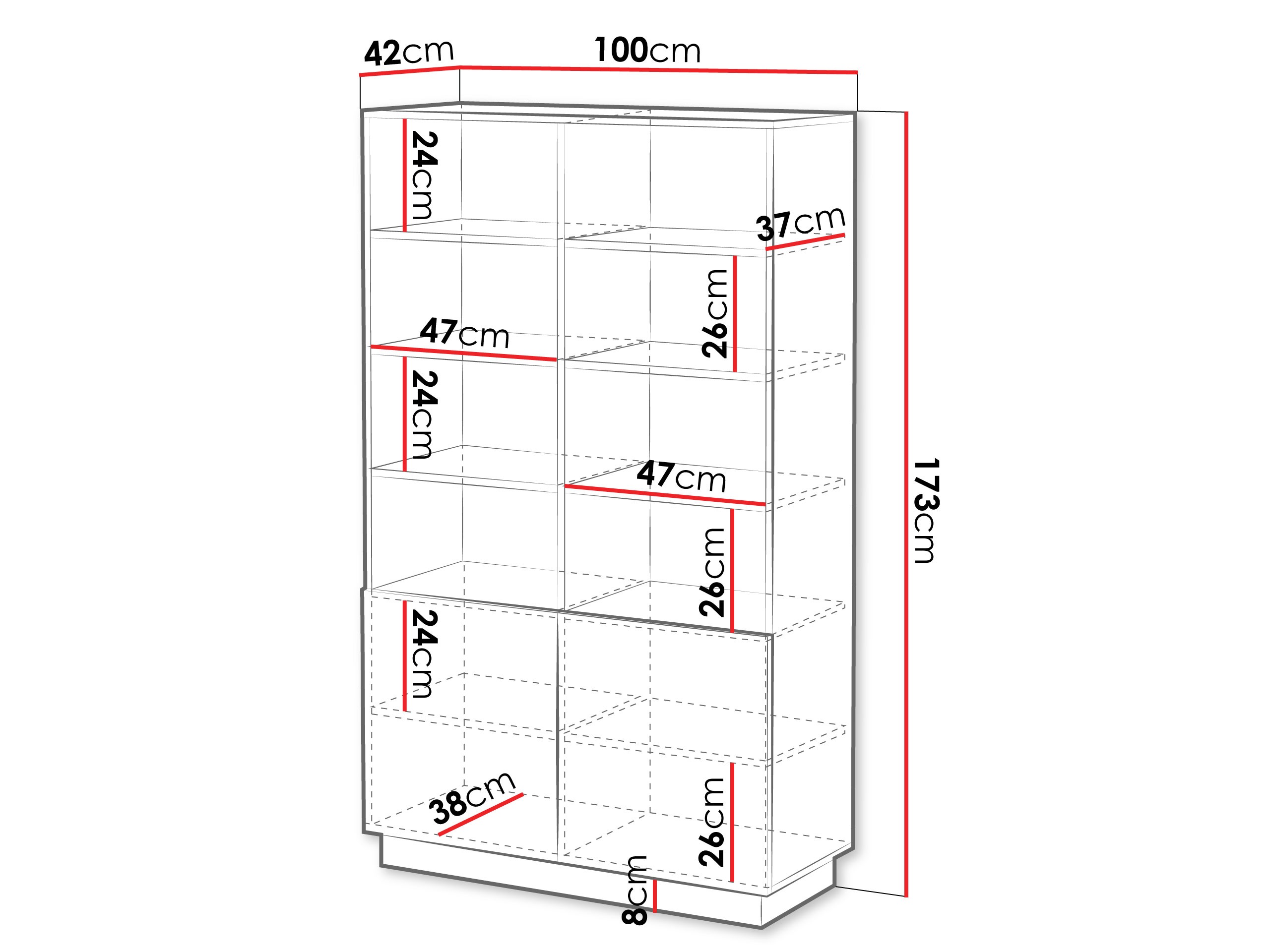 Étagère Lingua (Blanc)