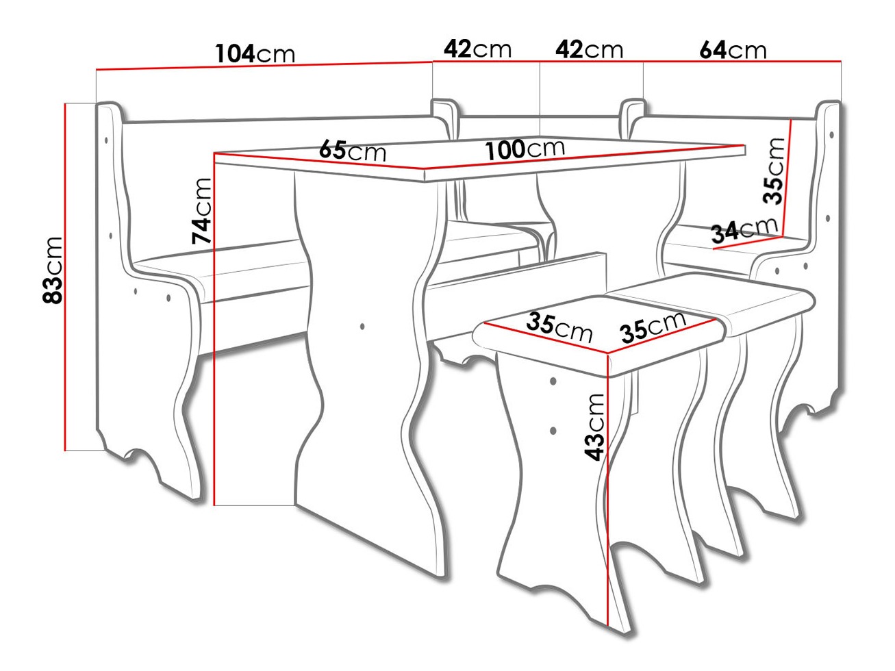Coin repas Reading 100 (Cachemire + Trinity 02)