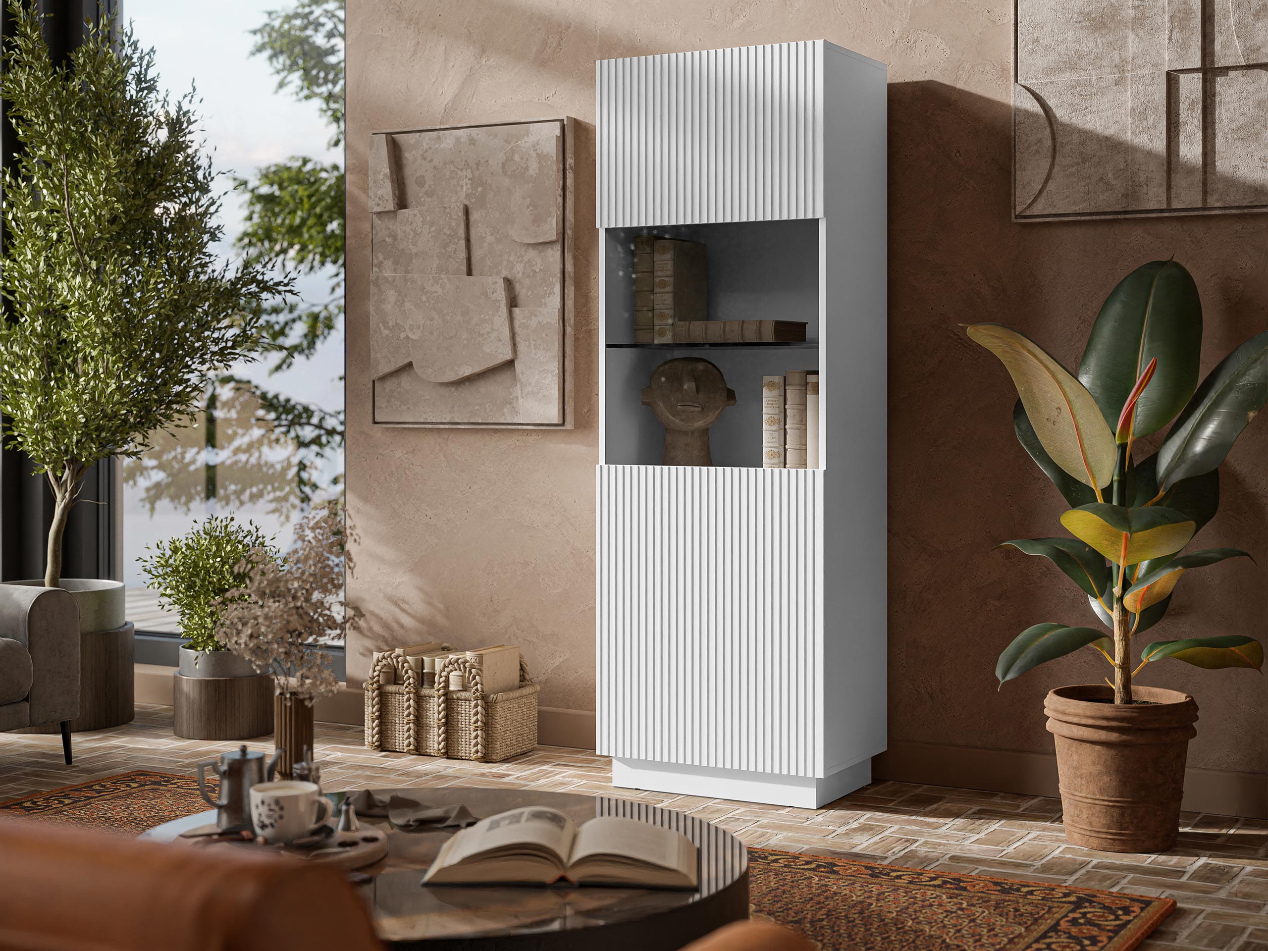 Étagère Lusonu 106 (Blanc)