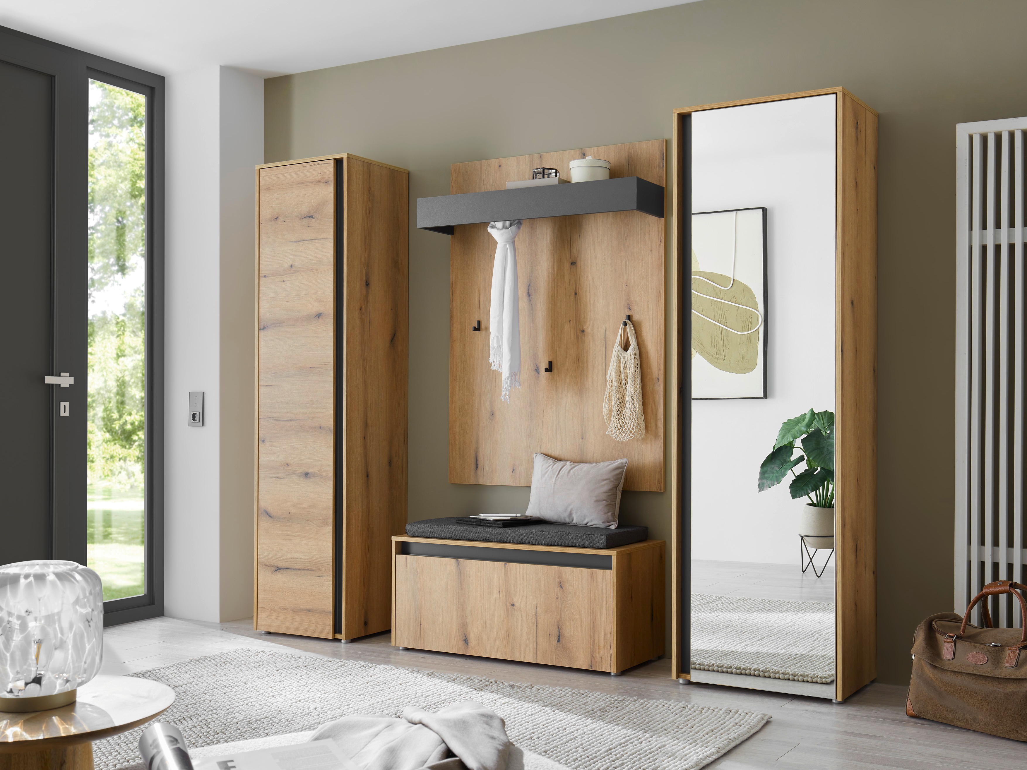 Armoire Elbsori 161 (Chêne)