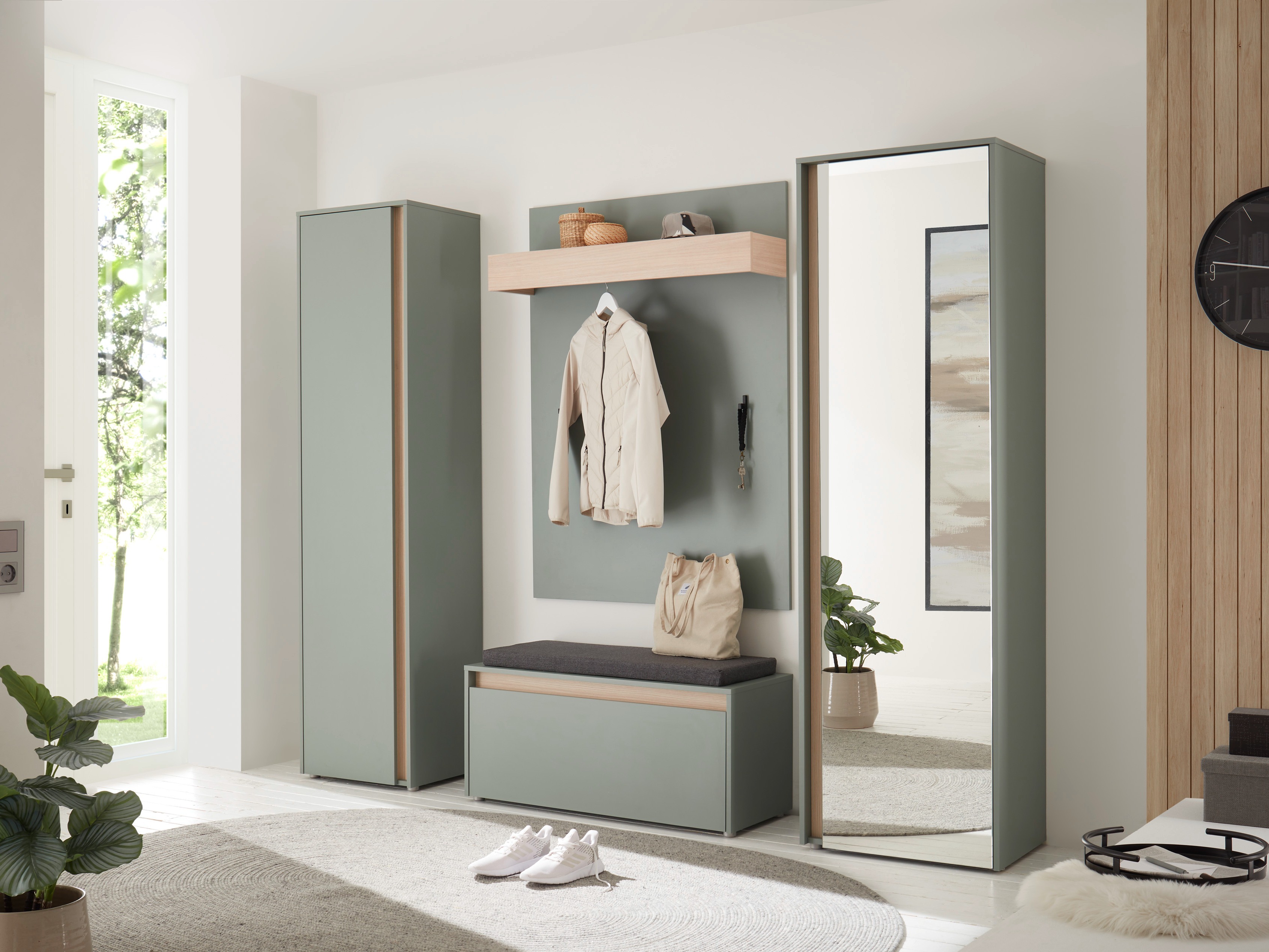 Armoire Elbsori 161 (Vert)