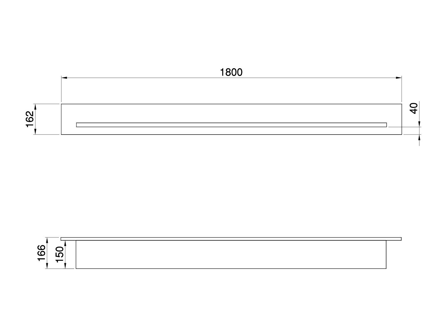 Ensemble de bureau à domicile Fermaru 117 (Blanc + Chêne)