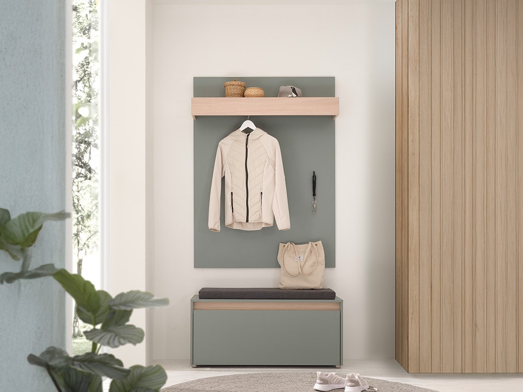 Meuble d'entrée Elbsori 167 (Vert)