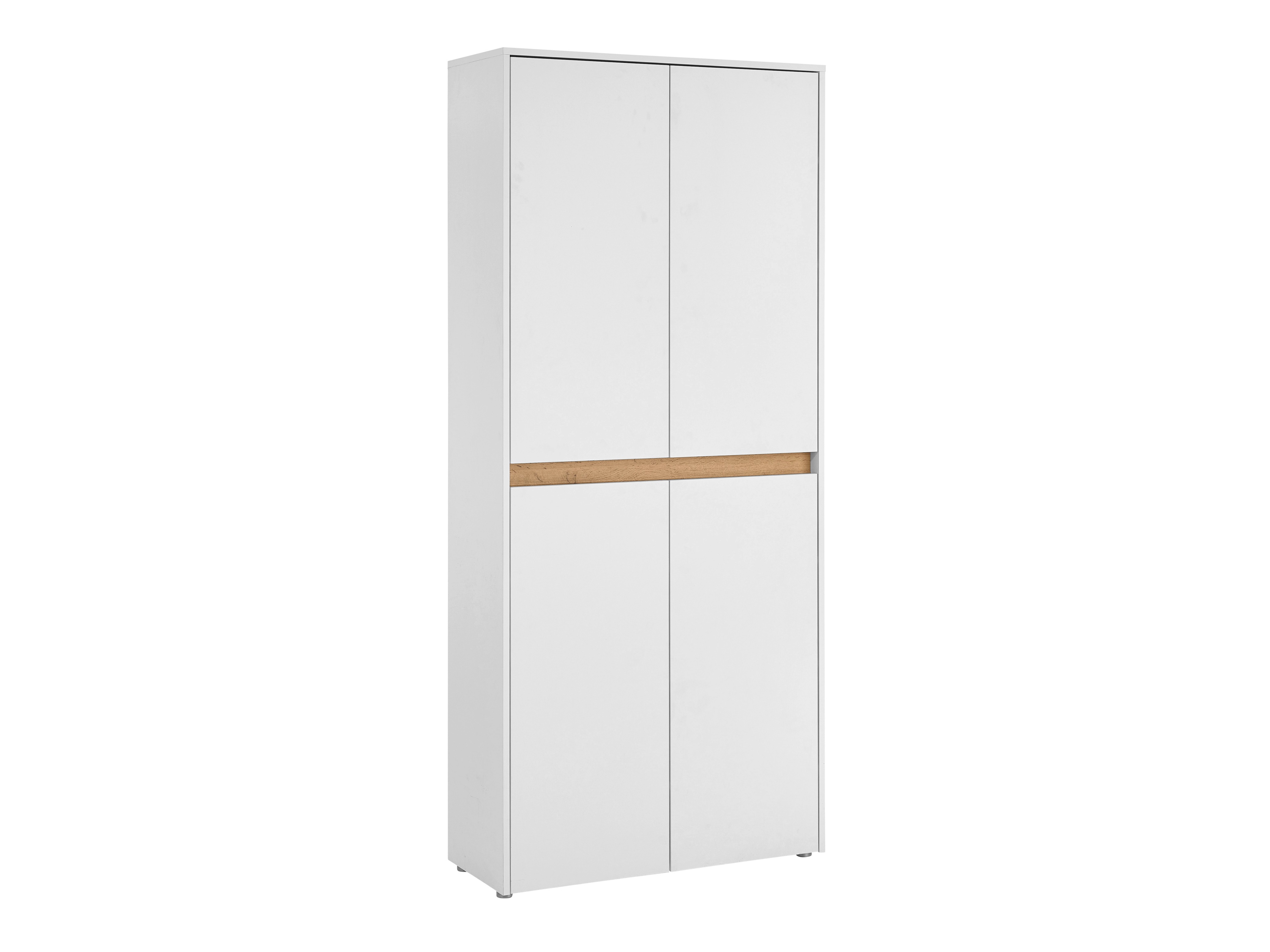 Étagère Elbsori 174 (Blanc + Chêne wotan)