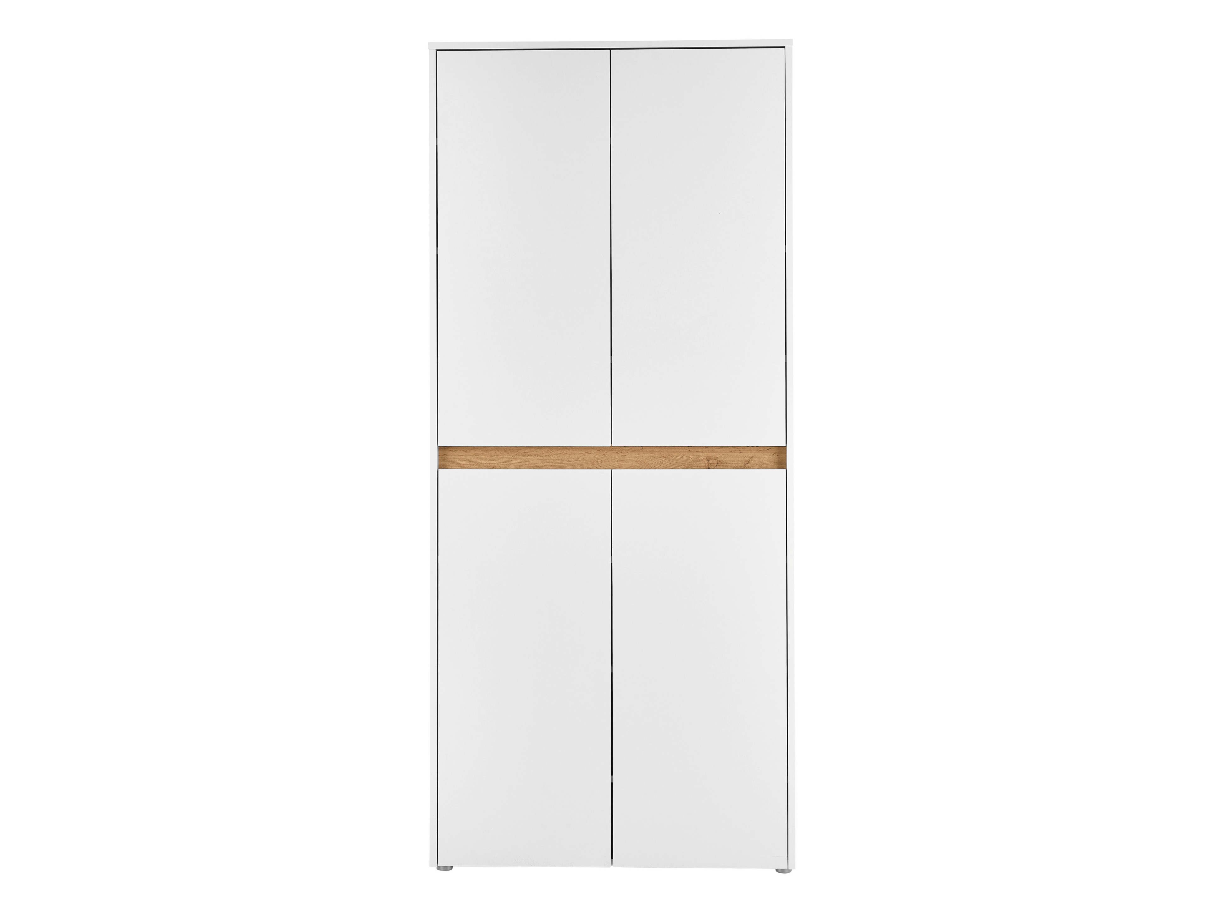 Étagère Elbsori 174 (Blanc + Chêne wotan)