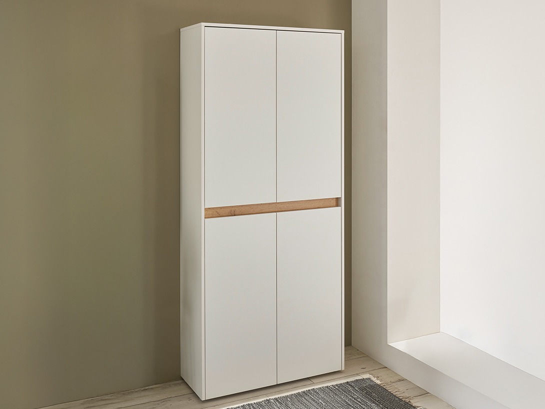 Étagère Elbsori 174 (Blanc + Chêne wotan)