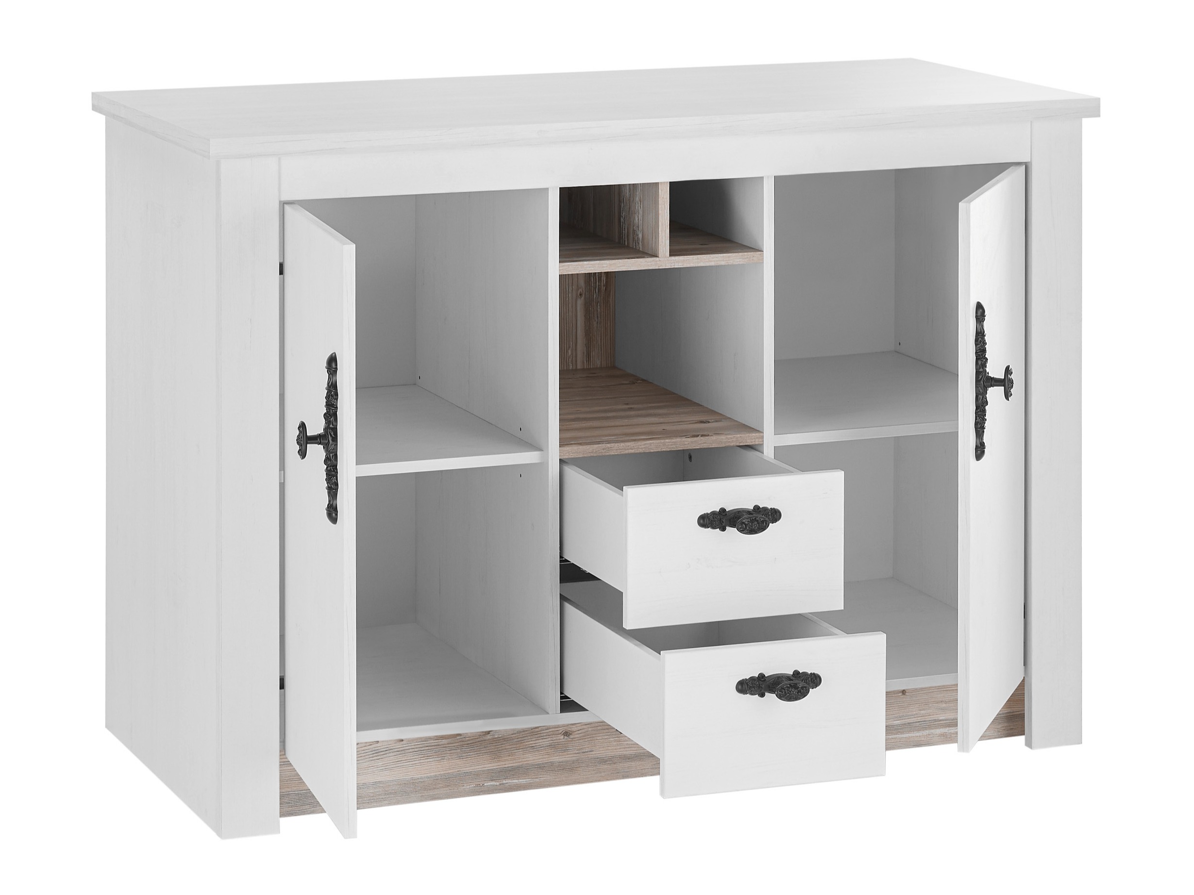 Armoire modulaire avec tiroirs et portes Flora 100