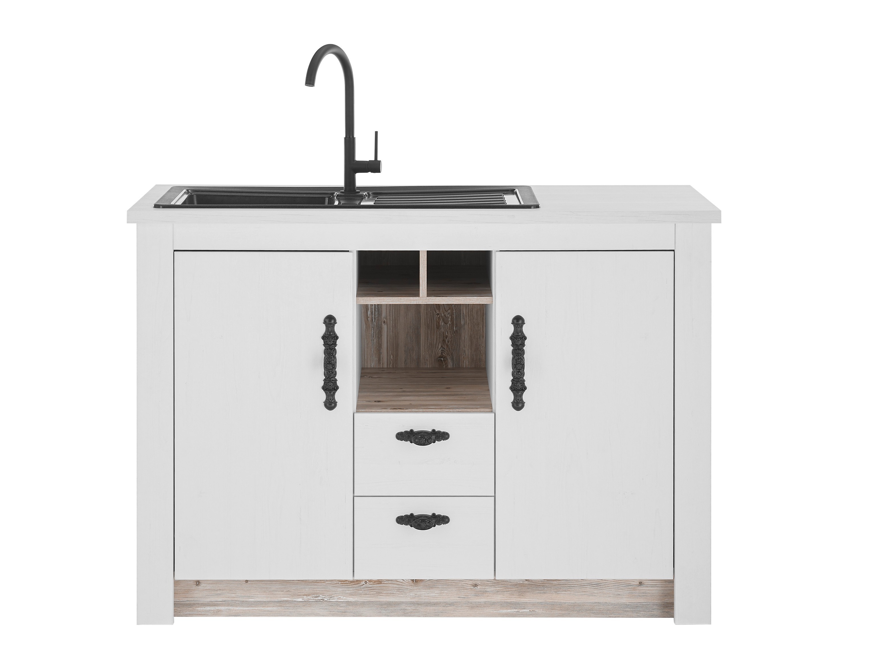 Armoire modulaire avec tiroirs et portes Flora 100