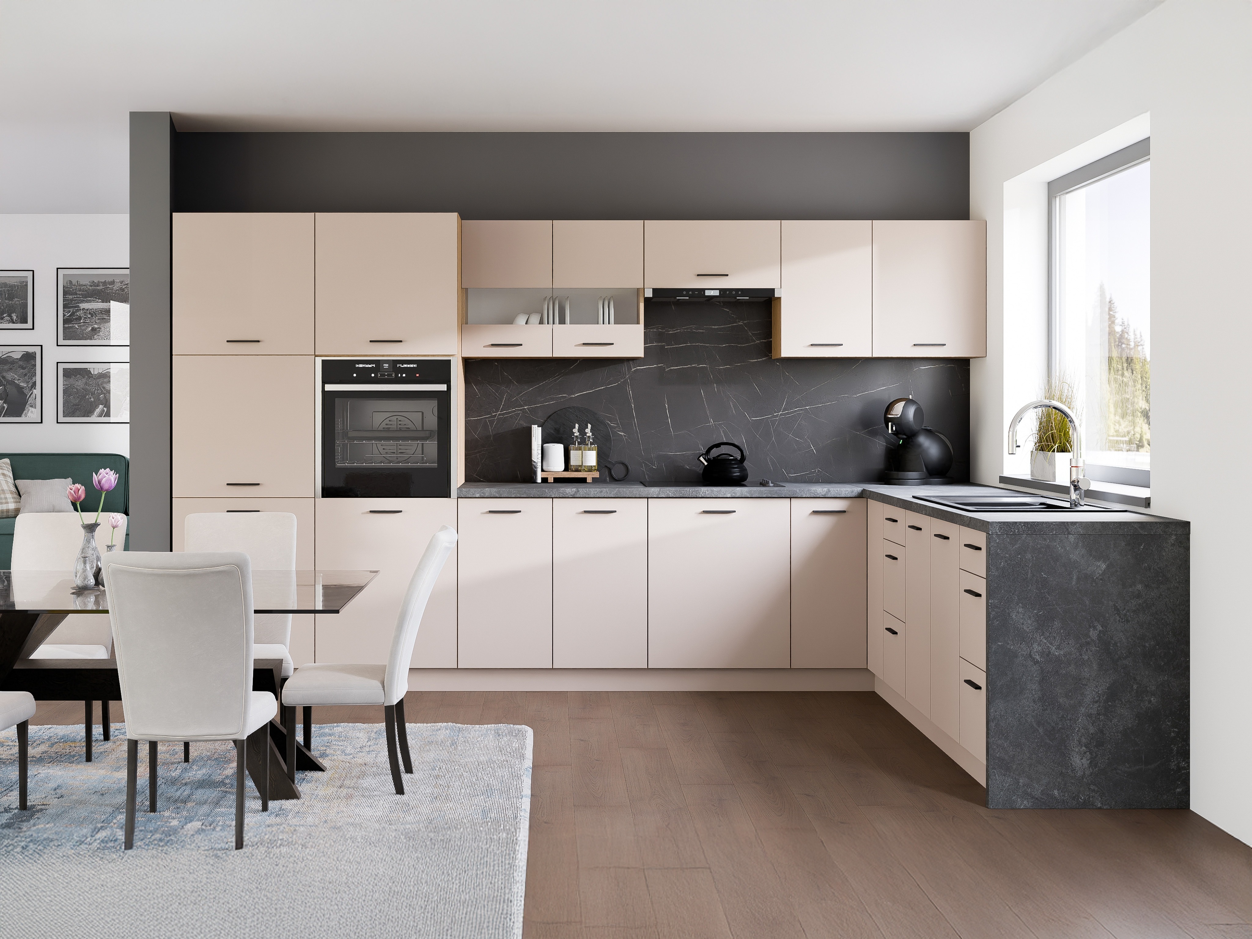 Cuisine complète modulaire Ati Cashmere 133