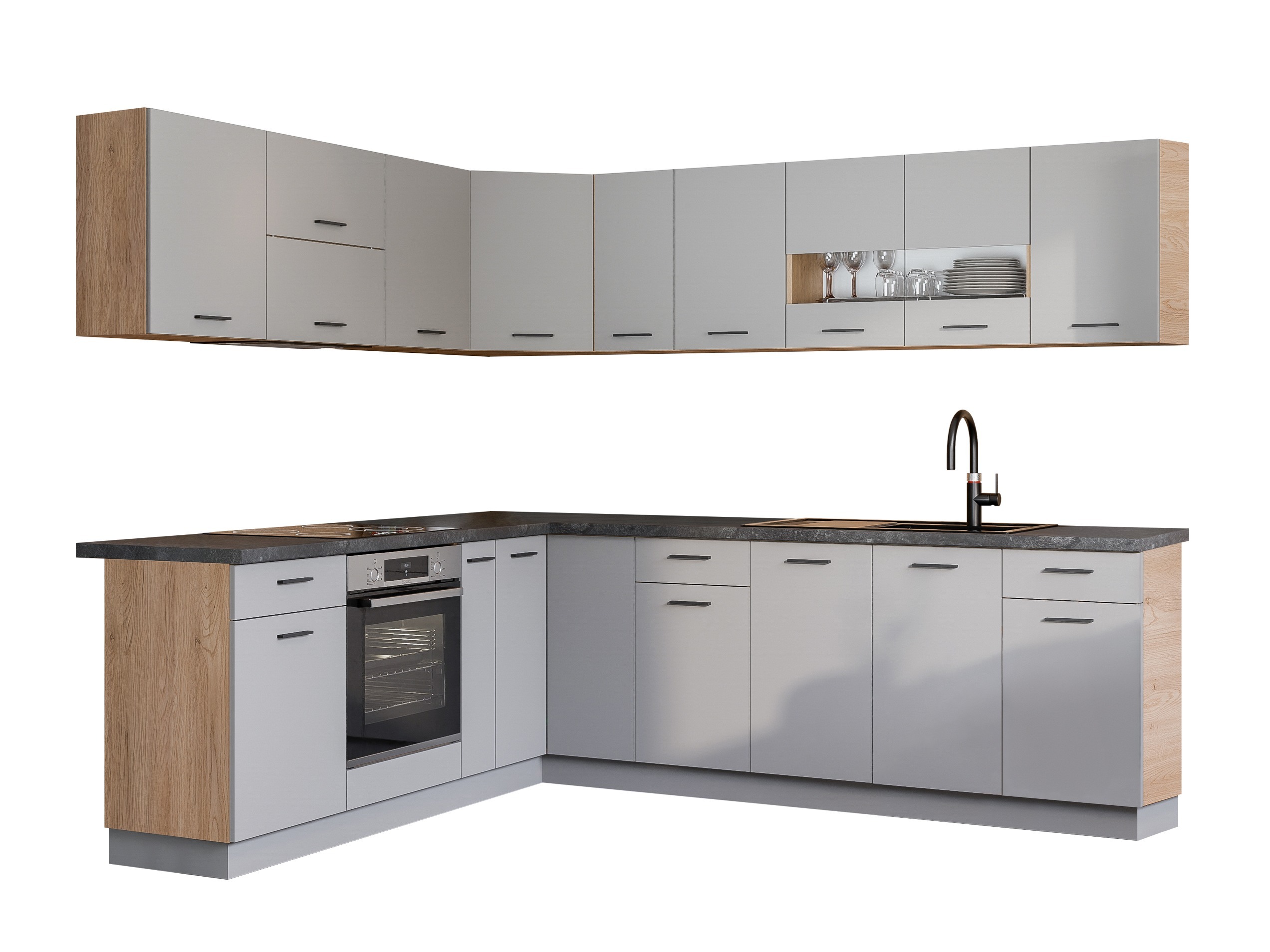 Cuisine complète modulaire Ati Grey 131